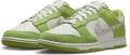 Кросівки Nike DUNK LOW зелено-білі DR0156-300