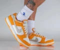 Кросівки Nike DUNK LOW оранжево-білі DR0156-800
