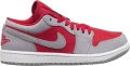 Кросівки жіночі Nike AIR JORDAN 1 LOW SE червоно-чорно-сірі DR0502-600