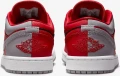 Кросівки жіночі Nike AIR JORDAN 1 LOW SE червоно-чорно-сірі DR0502-600