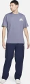 Футболка Nike M NK SB TEE LOGO LBR серая DC7817-003