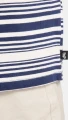 Футболка Nike U NK SB TEE M90 STRIPE SP24 бело-темно-синяя FQ3711-410