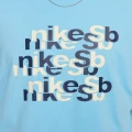 Футболка Nike U NK SB TEE OC REPEAT BRD голубая FV3494-407