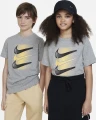 Футболка підліткова Nike U NSW TEE CORE BRANDMARK 4 сіра DX9525-063