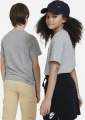 Футболка підліткова Nike U NSW TEE CORE BRANDMARK 4 сіра DX9525-063