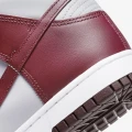 Кроссовки Nike DUNK HIGH RETRO серо-бордовые DD1399-600