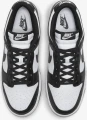 Кросівки Nike DUNK LOW RETRO біло-чорні DD1391-100