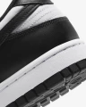 Кросівки Nike DUNK LOW RETRO біло-чорні DD1391-100