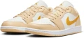Кроссовки женские Nike JORDAN 1 LOW оранжево-белые DC0774-170