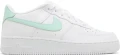 Ккросівки підліткові Nike AIR FORCE 1 GS біло-м'ятні CT3839-105