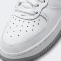 Ккросівки підліткові Nike AIR FORCE 1 MID (GS) біло-сірі DH2933-101