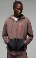 Толстовка Nike JORDAN MJ PSG FLC FZ коричнева DN6150-291