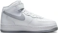 Кроссовки Nike AIR FORCE 1 MID '07 бело-серые DV0806-100
