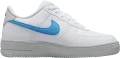 Кроссовки подростковые Nike AIR FORCE 1 CRATER (GS) бело-голубые DV3485-100