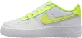 Кроссовки подростковые Nike AIR FORCE 1 LV8 (GS) бело-салатовые DV1680-100