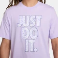 Футболка Nike M NSW TEE 12MO JDI SP24 світло-фіолетова FQ3796-511