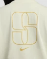 Футболка баскетбольна жіноча Nike W NK TEE SABRINA BOXY бежева FJ2701-020