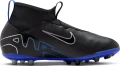 Бутсы детские Nike JR ZOOM SUPERFLY 9 ACADEMY AG черно-синие DJ5613-040