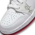 Кросівки підліткові Nike JORDAN 1 MID SS (GS) біло-червоні DR6496-116