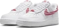 Кроссовки женские Nike AIR FORCE 1 '07 бело-красные DZ2784-101