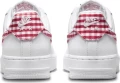 Кроссовки женские Nike AIR FORCE 1 '07 бело-красные DZ2784-101