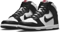 Кроссовки подростковые Nike DUNK HIGH (GS) черно-белые DB2179-103