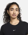 Футболка жіноча Nike W NSW NK CHLL KNT MD CRP чорна FV5508-010