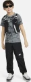 Футболка подростковая Nike K NSW TEE CLUB SSNL AOP серая FN9612-084