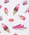 Футболка подростковая Nike K NSW TEE KC2.3 SOLE FOOD белая FV5418-100