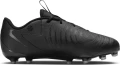 Бутси дитячі Nike JR PHANTOM GX II ACADEMY FG/MG чорні FD6722-001