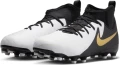 Бутси дитячі Nike JR PHANTOM LUNA II ACADEMY FG/MG біло-чорні FJ2603-100