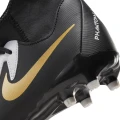 Бутси дитячі Nike JR PHANTOM LUNA II ACADEMY FG/MG біло-чорні FJ2603-100