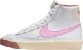 Кеди підліткові Nike BLAZER MID 77 (GS) біло-рожеві DZ2900-100