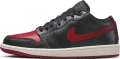 Кроссовки женские Nike AIR JORDAN 1 LOW черно-красные DC0774-061