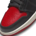 Кроссовки женские Nike AIR JORDAN 1 LOW черно-красные DC0774-061