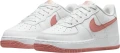 Кроссовки подростковые Nike AIR FORCE 1 (GS) бело-коралловые DV7762-102