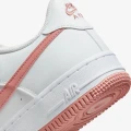 Кроссовки подростковые Nike AIR FORCE 1 (GS) бело-коралловые DV7762-102