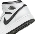 Кросівки підліткові Nike AIR JORDAN 1 MID (GS) білі DQ8423-132