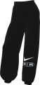 Спортивные штаны женские Nike AIR MID-RISE FLEECE JOGGERS черные FN1902-010