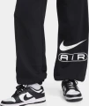 Спортивные штаны женские Nike AIR MID-RISE FLEECE JOGGERS черные FN1902-010