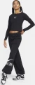 Спортивные штаны женские Nike AIR MID-RISE FLEECE JOGGERS черные FN1902-010