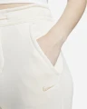 Спортивные штаны женские Nike NS MDRN FLC FT HR PANT кремовые DV7800-901