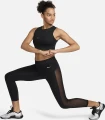 Топ женский Nike PRO MESH TANK черный FN7387-010