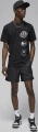 Футболка Nike M J BRAND LOGO STACK SS CRW черная FN6027-010