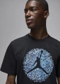 Футболка Nike M J FLT ESS POOL SS CREW черная FN6006-010