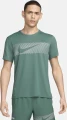 Футболка Nike M NK FLASH MILER TOP зеленая FN3051-361