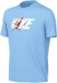 Футболка подростковая Nike K NSW TEE FOOTBALL BALL FA23 голубая FD3971-412