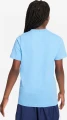 Футболка подростковая Nike K NSW TEE FOOTBALL BALL FA23 голубая FD3971-412