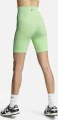 Велосипедки женские Nike W NK ONE DF HR SHRT GLS светло-зеленые FZ4873-376