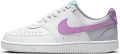 Кроссовки женские Nike COURT VISION LOW NEXT NATURE бело-серо-розовые FN7141-100